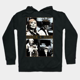 bonnie and clyde cintage cult grunge Hoodie